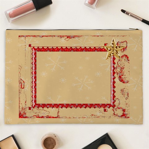 Winter Wonderland 3  Xxl Cosmetics Bag By Catvinnat Back