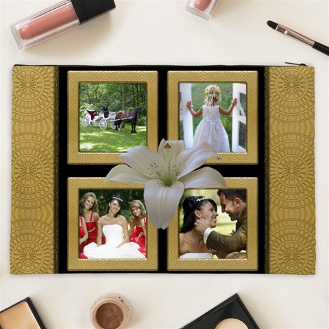 Our Wedding Anniversary Cosmetic Bag Xxl By Deborah Back