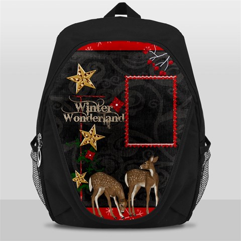 Winter Wonderland Backpack By Catvinnat Front