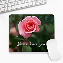 ms ethel 3 - Large Mousepad