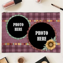 Quilted XXL Cosmetic Bag 1 - Cosmetic Bag (XXL)