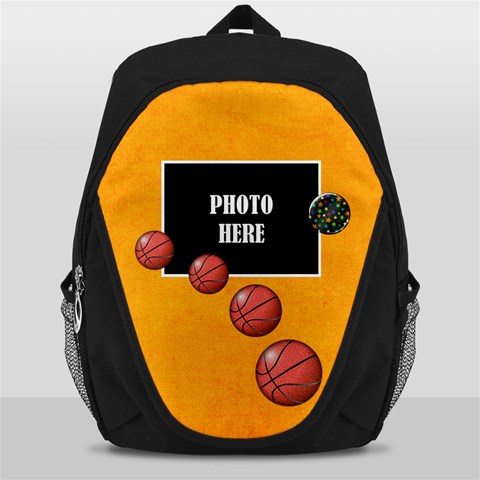 Wkm School Basketball Backpack By Lisa Minor Front