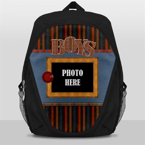 The Boys Of Fall Backpack By Lisa Minor Front
