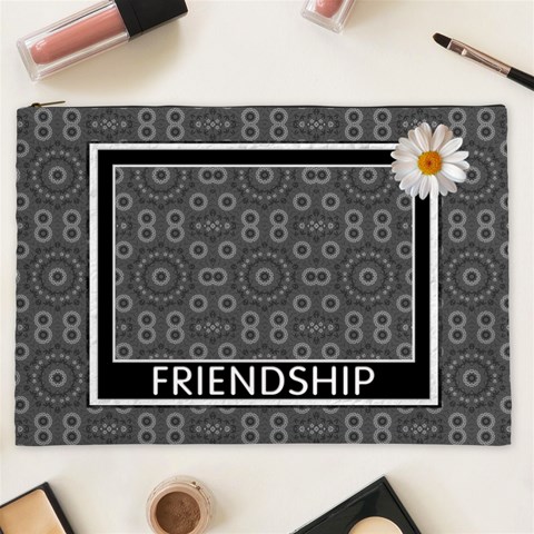 Friendship Xxl Cosmetic Bag By Lil Front