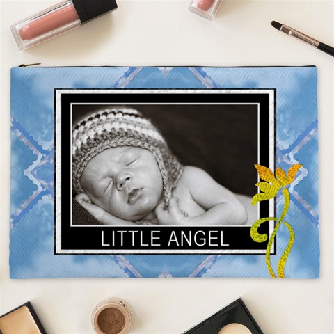 Little Angel Xxl Cosmetic Bag By Lil Front