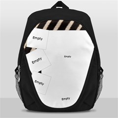 Wild Pink And Black - Backpack Bag 