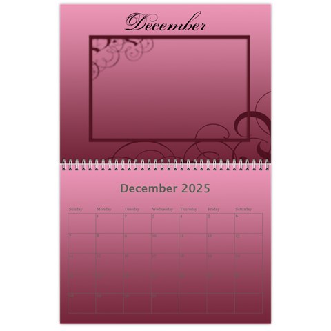 Calendar 2025 By Carmensita Dec 2025
