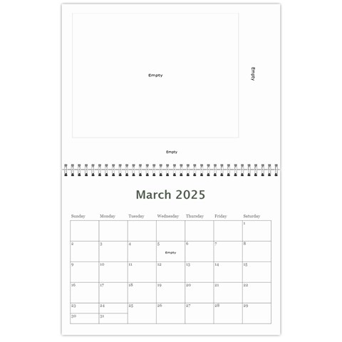 My Calendar 2025 By Carmensita Mar 2025