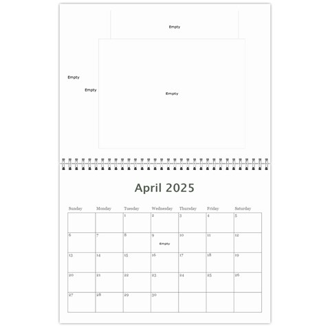 My Calendar 2025 By Carmensita Apr 2025