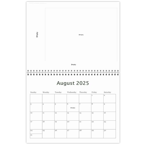 My Calendar 2025 By Carmensita Aug 2025