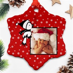 Bird Christmas - Ornament - Ornament (Snowflake) Bird Christmas - Ornament - Ornament (Snowflake)