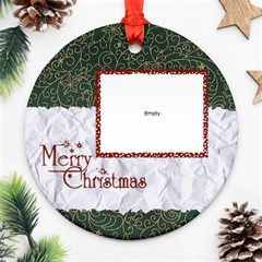 Merry Christmas  -  Ornament - Ornament (Round)