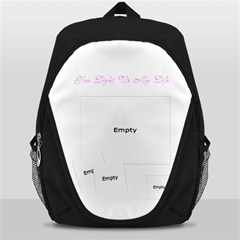 You Light Up My Life Pink Love Backpack