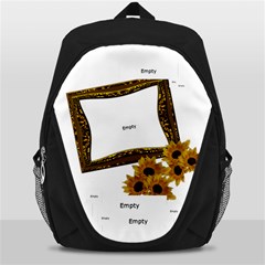 I Love Our Life Gold Backpack