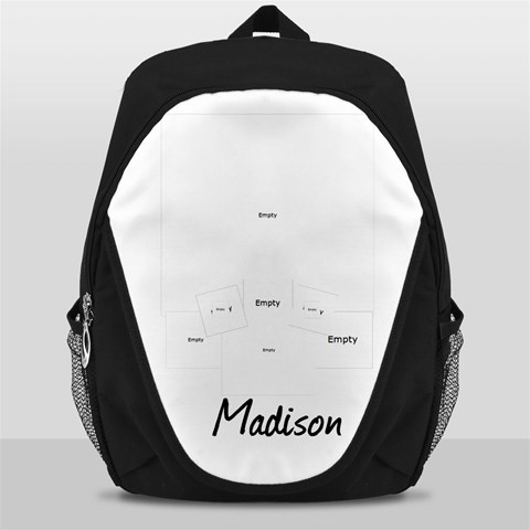 Backpack Red Checks By Martha Meier Front