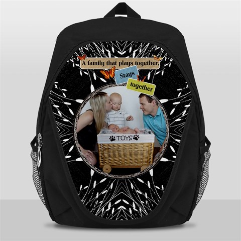 Family Backpag Bag By Lil Front