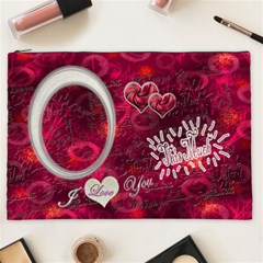 Love You THIS Much Cosmetic Case XXL - Cosmetic Bag (XXL)