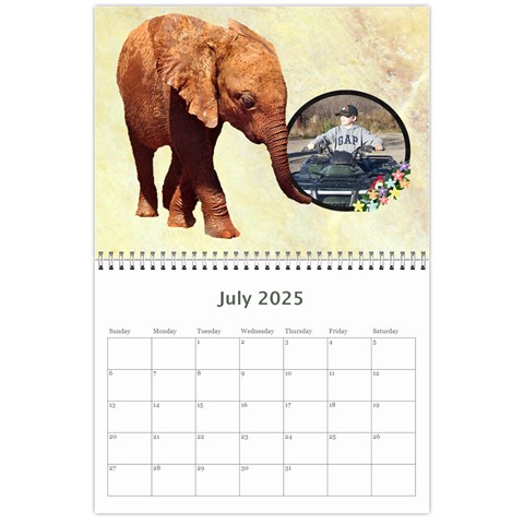 2025 Animal Calendar 2 By Kim Blair Jul 2025