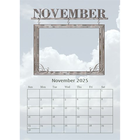 Sunset Desktop Calendar 6 x8 5  By Lil Nov 2025