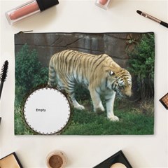 Tiger Cosmetic Bag 2 sides (XL) - Cosmetic Bag (XL)
