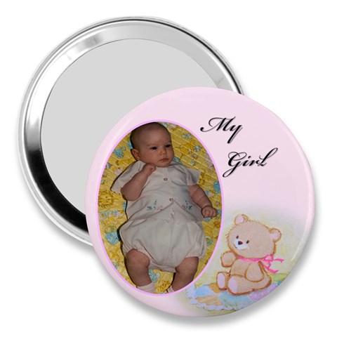 My Girl 3  Handbag Mirror By Deborah Front