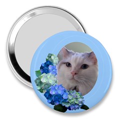 Blue Floral 3 handbag Mirror
