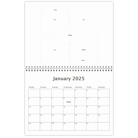 Cupcake Lemon Frosting 2025 Calendar By Catvinnat Jan 2025