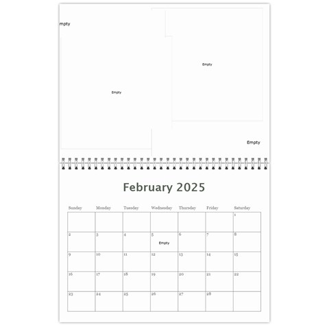 Cupcake Lemon Frosting 2025 Calendar By Catvinnat Feb 2025