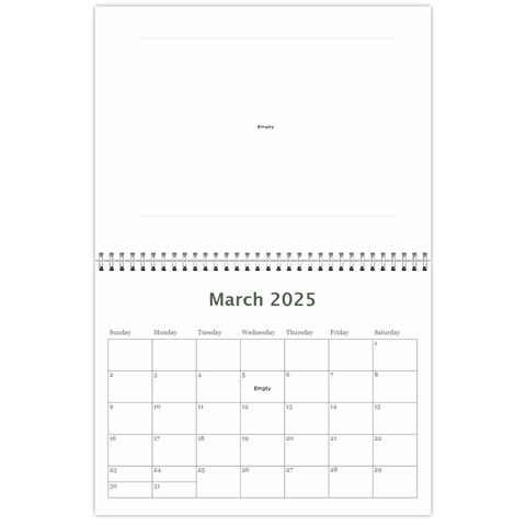 Cupcake Lemon Frosting 2025 Calendar By Catvinnat Mar 2025