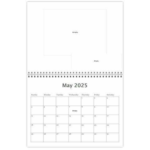 Cupcake Lemon Frosting 2025 Calendar By Catvinnat May 2025