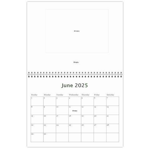 Cupcake Lemon Frosting 2025 Calendar By Catvinnat Jun 2025