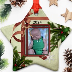 2024 Christmas Ornament (2 Sides) - Star Ornament (Two Sides) 2024 Christmas Ornament (2 Sides) - Star Ornament (Two Sides)