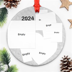 Dad 2024 Christmas Ornament - Round Ornament (Two Sides) Dad 2024 Christmas Ornament - Round Ornament (Two Sides)