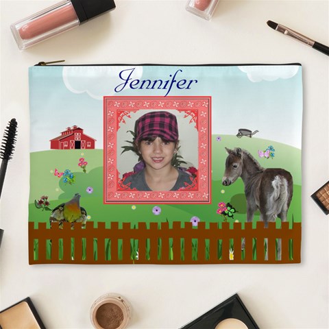 Farmyard 2 Cosmetic Bag (xl) By Kim Blair Front