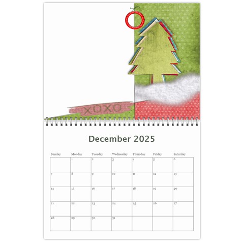 Calendar 2025 By Zornitza Dec 2025