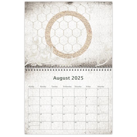 Celestine 2025 Calendar By Catvinnat Aug 2025