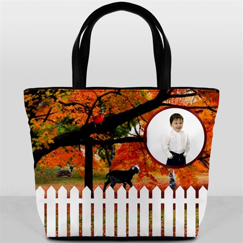 Nanas Bucket Bag By James Novak Back