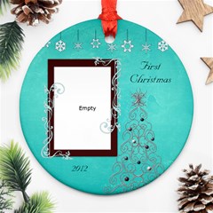 Bethanys 1sy Christmas 2 - Ornament (Round)