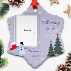 Katie Mommy to be - Ornament (Snowflake)