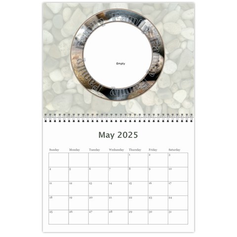 Rocky Family Calendar By Patricia W May 2025