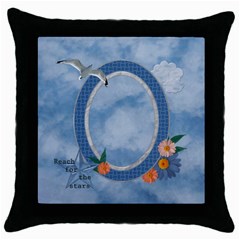 Reach for the Stars Throw Pillow Case (5 styles) - Throw Pillow Case (Black) Reach for the Stars Throw Pillow Case (5 styles) - Throw Pillow Case (Black)