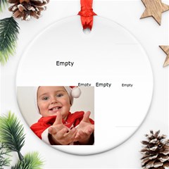 xmas - Round Ornament (Two Sides)