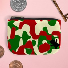 camo strawberries - Mini Coin Purse