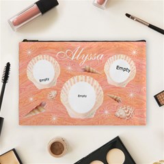 Cosmetic Bag (Large) - Seashells