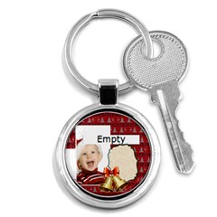 merry christmas - Key Chain (Round)