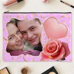 Pink Sweet Love Cosmetic Bag XXXL - Cosmetic Bag (XXXL)