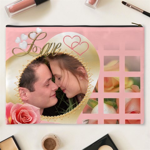 My Heart Cosmetic Bag Xxxl By Deborah Back