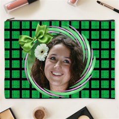 Lovin Green Cosmetic Bag XXXL - Cosmetic Bag (XXXL)