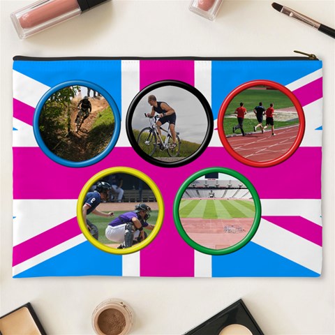 London Cosmetic Bag Xxxl By Deborah Back