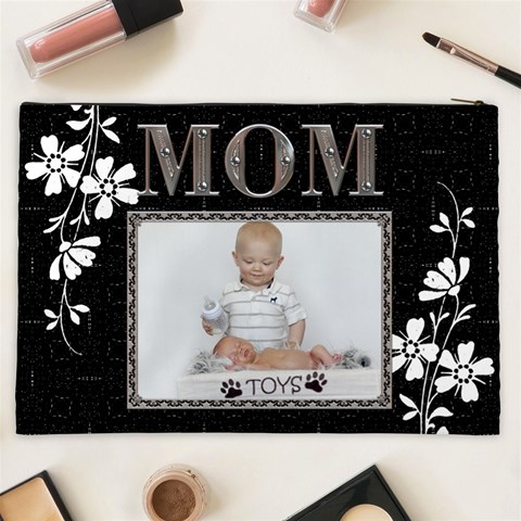 Mom Pretty Xxl Cosmetic Bag By Lil Back